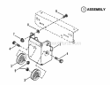 Part Location Diagram of 7047860YP Briggs and Stratton Weld mule drive brkt