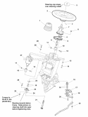 Steering Group - Power Steering With Tilt Diagram and Parts List for GT2354 1694370 Snapper Lawn Tractor