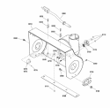 Auger Housing Group Diagram and Parts List for H824RX 1695851 Snapper Snow Blower