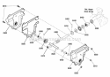 Drive Group Diagram and Parts List for H924RX 1695513 Snapper Snow Blower
