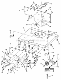 Part Location Diagram of 7072280YP Murray BRACKET, TRACTION CABLE