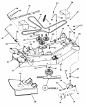 Part Location Diagram of 7046302YP Murray BRACKET / SHAFT