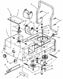 Part Location Diagram of 7058238 Snapper Bracket, Battery