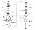 Part Location Diagram of 7072077YP Murray CUP, SPINDLE COVER