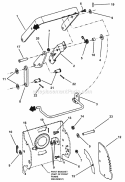 Part Location Diagram of 7047067 Snapper Plate, Connector Arm