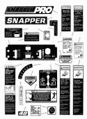 Part Location Diagram of 7074862YP Briggs and Stratton Decal snapper pro