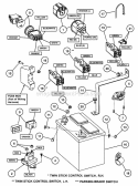 Part Location Diagram of 7074796 Snapper Hour Meter W/Flash Alerts