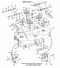 Part Location Diagram of 7073142YP Murray ROLLER, DECK, BLACK