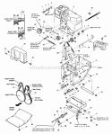 Part Location Diagram of 1715559 Snapper Support, Tie Bar
