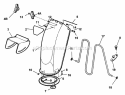 Part Location Diagram of 7038205YP Snapper Ring, Chute