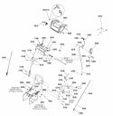 Handles  Controls Group Diagram and Parts List for I924EX 1695852 Snapper Snow Blower