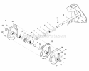 Gear Case Assembly - 26 Med Duty Diagram and Parts List for L1226EX 1696010 Snapper Snow Blower