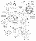 Gear Case Assembly - 26 Med Duty Diagram and Parts List for L1226E 1695571 Snapper Snow Blower