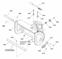 Auger Housing Group Diagram and Parts List for L1730E 1696006 Snapper Snow Blower