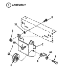 Mule Drive Assembly Diagram and Parts List for LT11001  Snapper Lawn Tractor