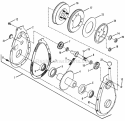 Primary Chain Case - Series 1 Diagram and Parts List for LT11001  Snapper Lawn Tractor