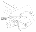 Transmission Support  Components (Part 2) Diagram and Parts List for ELT125D331KV  Snapper Lawn Tractor