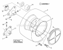 Wheels - Rear Diagram and Parts List for ELT125D331KV  Snapper Lawn Tractor