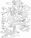 33 Cutting Deck Belts Brakes Diagram and Parts List for ELT125G33AB  Snapper Lawn Tractor