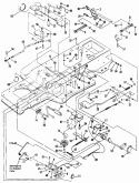Clutch Brake  Steering Components Diagram and Parts List for ELT120G30AB  Snapper Lawn Tractor