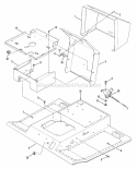 Dash Panel Fuel Tank Battery (Part 1) Diagram and Parts List for LT12D330B  Snapper Lawn Tractor
