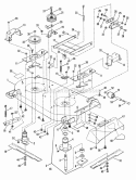 41 Cutting Deck Diagram and Parts List for LT12D411TV  Snapper Lawn Tractor