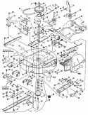 33 Cutting Deck Belts Brakes Diagram and Parts List for LT140H33BBV  Snapper Lawn Tractor