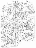 Part Location Diagram of 7042578YP Snapper Bracket, Rear Deck Lift, Right Side