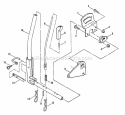 Implement Lift Parts Diagram and Parts List for LT140H38ABV 80561 Snapper Lawn Tractor
