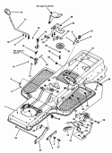 Part Location Diagram of 7072461YP Murray SPRING, SHIFT LEVER