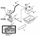Electrical Components Diagram and Parts List for ELT145H33FBV 84360 Snapper Lawn Tractor