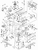 41 Cutting Deck Diagram and Parts List for LT14H411KV 80086 Snapper Lawn Tractor