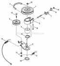 Belt Blade Brake 41 Deck Diagram and Parts List for LT14H411KV 80086 Snapper Lawn Tractor
