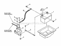 Electrical Components Diagram and Parts List for LT120G30BB  Snapper Lawn Tractor