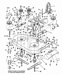 41 Mower (84104) Diagram and Parts List for LT16001  Snapper Lawn Tractor