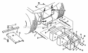 Rear Weight Kit PN 60659 Diagram and Parts List for LT16001  Snapper Lawn Tractor