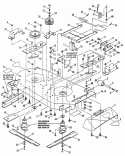 Part Location Diagram of 7061952 Snapper Assembly, Deck, 42" Cutting