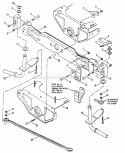 Stamped Front Axle Diagram and Parts List for LT145H38CBV  Snapper Lawn Tractor