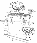 Part Location Diagram of 7053873 Snapper Assembly, Tie Rod