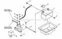 Electrical Components Diagram and Parts List for LT145H38CBV  Snapper Lawn Tractor