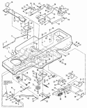 Part Location Diagram of 7034849YP Murray GUIDE, SPRING, 38DECK