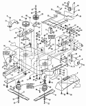 Part Location Diagram of 7042607YP Murray SPOT WELD, SECTOR LIF