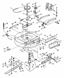 33 Mower Diagram and Parts List for LT16002  Snapper Lawn Tractor