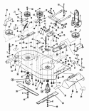41 Mower Diagram and Parts List for LT16002  Snapper Lawn Tractor