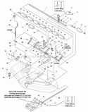 Part Location Diagram of 1723407ASM Murray ARM ASSEMBLY. MOWER-BLACK