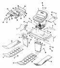 Part Location Diagram of 7014921YP Briggs and Stratton Decal seat adj.