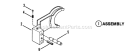 Shifter Assembly Diagram and Parts List for LT16002  Snapper Lawn Tractor