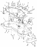 Part Location Diagram of 7046864YP Murray BRACKET FRONT HANGER R