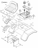 Part Location Diagram of 7034862 Snapper Pan, Seat