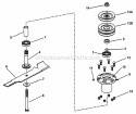 Part Location Diagram of 7046917YP Murray PULLEY SPINDLE 48
